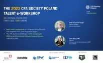 Zaproszenie na CFA Society Poland Talent Workshop, 25 listopada; ONLINE