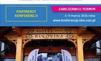 zdjęcie wnętrza hotelu i informacja o konferencji