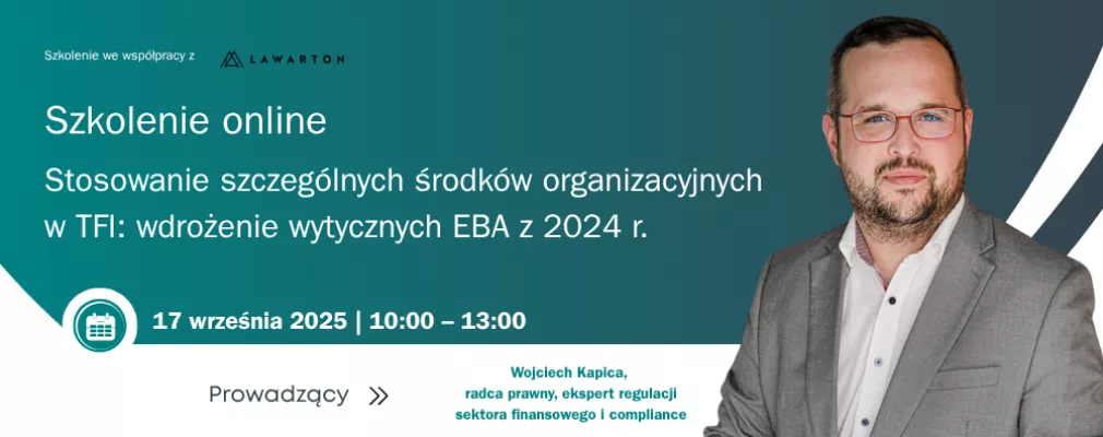 EBA szkolenie