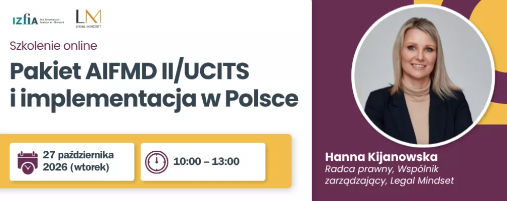 Pakiet AIFMD II/UCITS 
